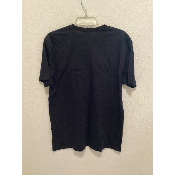 Next Level Heavy Metal Graphic Black T-Shirt With Purple Design Size L - Picture 3 of 4